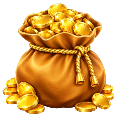 Coin bag reward